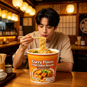 Nouilles Udon au <span class=keywords><strong>Curry</strong></span> Fraîches en Gros d'Usine, Nouilles Japonaises Fraîches Moelleuses et Tendres, Approvisionnement en Vrac pour l'Exportation - Product Image 6