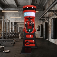 Machine de boxe Ultimate Big Punch 2025, étanche, pour usage commercial extérieur, jeu d'amusement, en vente
