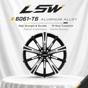 ล้อแม็กซ์ LS8131 ขนาด 18" 19" 20" 5x120 5x112 สีดำเงา หน้าเจียร ผลิตจากโรงงาน OEM สำหรับ Mercedes Benz C-Class E-Class - Product Image 4