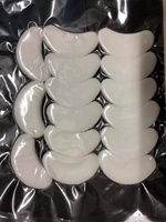 Patchs pour les yeux en cellulose bio organique à marque privée, végétaliens, sans huile, anti-rides, anti-cernes, anti-poches, hydratants, OEM