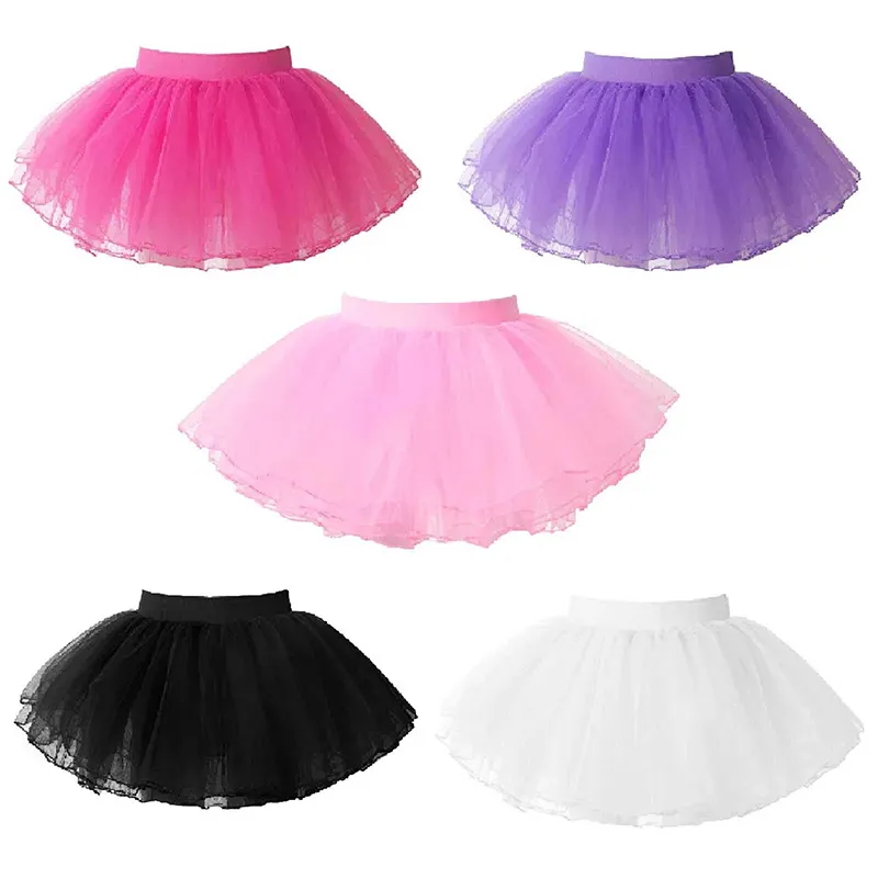 Wholesale Promotion Kids Girls Skirts Fluffy Ballet Tutu Skirt For Girls
