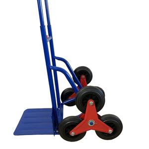 150Kg Laadcapaciteit Trap Klimmen Hand <span class=keywords><strong>Trolley</strong></span> Dolly Truck Kar Metalen Platform Oem Ondersteuning - Product Image 4