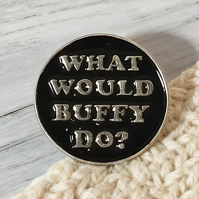 Cross-border Classic American TV series dialogue zinc alloy brooch, Metal Badges, Letter Series Combination Lapel Pins