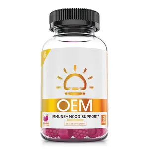 Private Label Iron Gummies healthcare Supplement With Vitamin C A Vitamins B Complex Folate Zinc Multivitamins Gummy