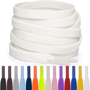 Lacets de chaussures de sport épais pour baskets, lacets plats durables pour chaussures de course et de sport - Product Image 4