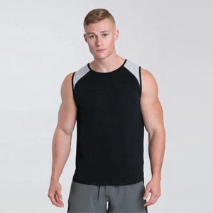 PIHA SPORTS Débardeur sans manches pour homme, t-shirt sans manches, séchage rapide, anti-transpiration, 100% coton, sous-vêtement de sport pour la course à pied et la remise en forme - Product Image 3