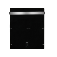 Panneaux chauffants infrarouges à miroir mince sans cadre, épaisseur 4-5 mm, miroir argenté, tôle SGCC 1,0 mm, M35D 350W 220-240 V~