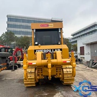 Bouteur Caterpillar D7G d'occasion, modèle 2022, moteur 150KW, capacité de bouteurisation 4,2m, boîte de vitesses à roulements 20000KG, en vente