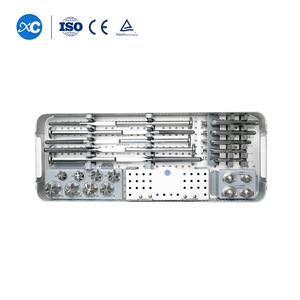 Prótesis de Cadera <span class=keywords><strong>Total</strong></span> Tipo A de Acero Inoxidable 4 # -10 #   Conjunto de Instrumentos para Implantes Quirúrgicos Ortopédicos Veterinarios - Product Image 4