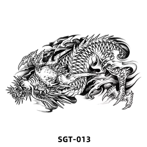 Tatuajes Temporales para el Pecho para Hombres, Diseños de Tatuajes de Senos para Hombres y Mujeres, Arte Corporal Realista - Product Image 2