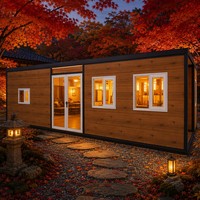 Maison préfabriquée extensible en acier léger de 40 pieds ou 20 pieds, 1, 2, 3, 4 ou 5 chambres, cuisine moderne, mini-maison