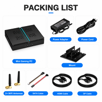Mini PC para Juegos I5-13400F RTX 4060 8G DDR5 RAM PCIe 4.0 SSD, Mini PC de Escritorio con 4 USB 3.0, Doble Lan para Windows 11, PC para Juegos