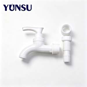 Grifos de Agua Modernos de Plástico para Montar en la Pared de Alta Calidad a Precio de Fábrica, Grifos de Baño DN20 de 3/4'' de Fácil Instalación - Product Image 3
