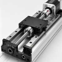 Robot CNC de 3 Ejes XYZ de Doble Riel Reforzado con Rodamientos de Acero de 120 mm, Precisión de 0.05 mm, Tornillo de Bolas C7 para Automatización Industrial