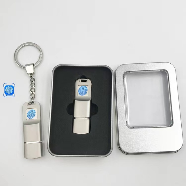 Factory Hotsale Finger Print High-Speed Identification Finger Print Flash Drive Usb Fingerprint Usb for Laptop Pc