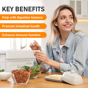 Gommes probiotiques de haute qualité : favorisent l'équilibre digestif, la santé intestinale et renforcent la fonction immunitaire. Contient des probiotiques. - Product Image 4