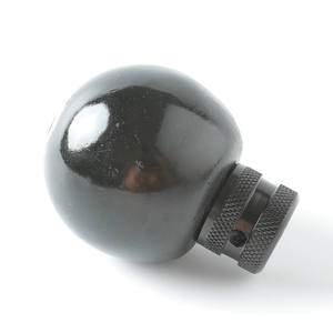 Kenop Pemindah Gigi Bola Billiard 8 Delapan Kolam, Hitam dengan Adaptor Universal Kendaraan AT/MT Kepala Tuas Pemindah Gigi - Product Image 4