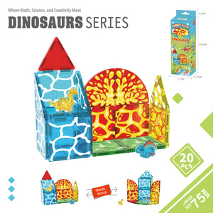 ELI TOYS Montessori, Bloques de Construcción Magnéticos 3D de Plástico Ecológico, Juego de Construcción de <span class=keywords><strong>7</strong></span>.5cm para Edades de 4 a 14 Años - Product Image 1