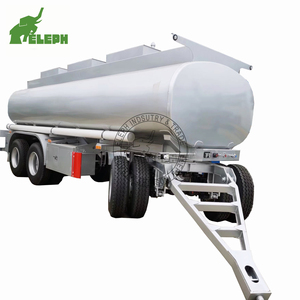 Remorque citerne diesel anti-corrosion certifiée CE, <span class=keywords><strong>1</strong></span>+2 essieux, 25 m³, avec timon de traction - Product Image 2
