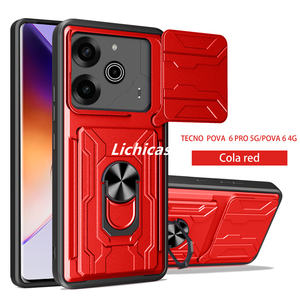Lichicase Anti-drop TPU Hybrid PC Cámara Protección Contraportada para Tecno Pova <span class=keywords><strong>7Pro</strong></span> 7Ultra Funda de teléfono personalizada - Product Image 3