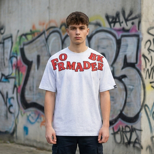 高品质黑色男士定制街头服饰衬衫，高街风格字母图案印花“THAT'S a AWFUL LOT of COUGH SYRUP”T恤男 - Product Image 2