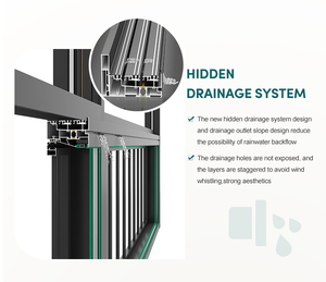 ZEKIN 2025 Offre Spéciale Fenêtres coulissantes à double vitrage Fenêtre coulissante en aluminium à faible émissivité avec moustiquaire - Product Image 6
