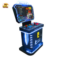 Colorfulsky Fighting Spirit Jeu d'arcade de poussée de pièces de monnaie et de combat, borne de jeu