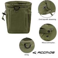 Sac de rangement tactique imperméable multicolore pour le tir à l'arc, la chasse et la pratique de tir en plein air