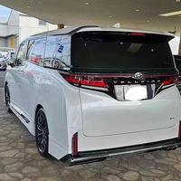 Kit carrosserie pour Vellfire 40 Series Modelista, petit kit comprenant le tube de l'échappement, la lèvre avant et la jupes latérales arrière