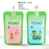 Feiao Special Shape Plastic Verpakking Doypack Spuitzak 50ml 100ml 250ml 500ml Spuitzak voor Frisdranken Fruitsap Melk