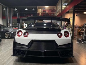 Kit de Carrocería para Nissan <span class=keywords><strong>GTR</strong></span> 2008-2020 R35, Estilo <span class=keywords><strong>Nismo</strong></span> 2024, con Faros LED, Parachoques de Fibra de Carbono y Alerón - Product Image 4