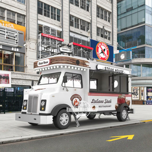 รถเทรลเลอร์รถขายอาหารรถเข็นขายอาหารเคลื่อนที่มีอุปกรณ์ครบครัน - Product Image 1