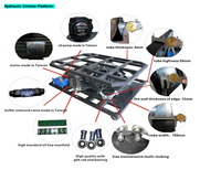 Gagnez de l'argent avec le simulateur de cinéma 12D, personnalisation, mouvement dynamique, hydraulique électrique, lunettes 3D, capacité de 500 kg, achetez un cinéma 5D