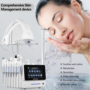 Máquina de Belleza Facial Hydra 11 en 1, Limpieza Facial Profunda con Hidroterapia, Oxigenación, Terapia de Oxígeno O2, Cúpula Facial de Oxígeno - Product Image 1