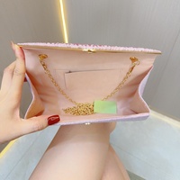 Pochette de soirée en strass dorés, sac à main plissé en cristal pour femme, idéal pour mariage et bal de promo
