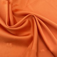 Tissu de doublure en satin haute densité et haute élasticité pour robes et vêtements, matière polyester douce et durable, disponible en plusieurs couleurs