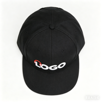 Vintage Twill Hoofdtelefoon Geborduurde Argyle Fruitpatroon Gewone Stof Snapback Pet