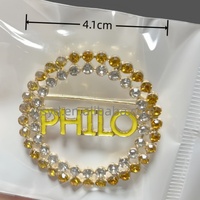 Neue Philo Sigma Gamma Rho Brosche mit griechischen Buchstaben, Sorority-Anstecknadel, Party-Geschenk für Mädchen, Weihnachtsdekoration, Großhandel, individuell anpassbar
