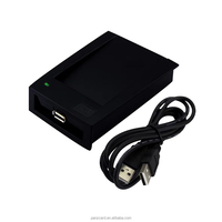 Lector de Tarjetas RFID USB Plug & Play de 125Khz al por Mayor, Lector de Proximidad para Llaves TK4100 T5577 EM4305 sin Controlador para Tarjetas de Acceso
