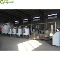 Homogénéisateur de broyeur automatique Machine de fabrication de protéines de soja fraîches Texture Ligne de production de lait de soja