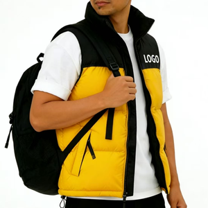 Gilet sans manches tendance <span class=keywords><strong>North</strong></span> <span class=keywords><strong>Face</strong></span> pour homme, léger, noir, pour l'hiver et l'automne, brodé <span class=keywords><strong>North</strong></span> - Product Image 4