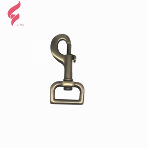 Lihui Gancho de Metal Giratorio de 20mm Personalizado de Zinc para Bolsos, Accesorios de Moda, Gancho de Seguridad para Correas de Perro, Gancho de Seguridad para Correas de Perro - Product Image 3