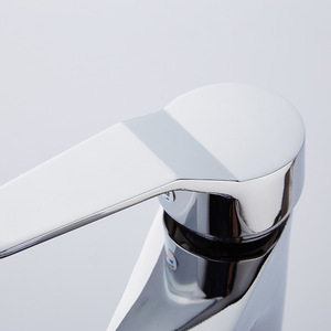 Single Hole Basin Faucet <b>Copper</b> Body Deck Mounted Single <b>Handle</b> 6007 - Product Image 2