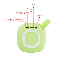 Haut-parleur Bluetooth portable en tissu X25 Mini compact sans fil, personnalisable avec logo pour cadeau promotionnel – Vente en gros à prix réduit
