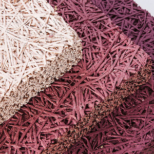 Panneau mural insonorisant en laine de bois de <span class=keywords><strong>peuplier</strong></span> et fibres de ciment avec NRC 90% pour salon et <span class=keywords><strong>plafond</strong></span>, design contemporain - Product Image 4