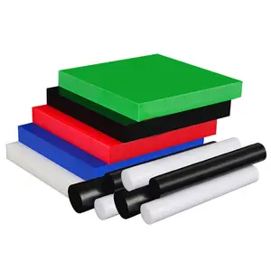 China Leading Manufacturer's UHMWPE/HDPE/PP NYLON Hard Plastic Sheets Customizable Sizes Colors With Cutting Services Available