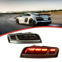 Feux arrière LED rouges DK Motion, vente directe d'usine, pour Audi R8 2008-2016, ABS, étanches
