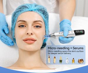 Máquina Auto <span class=keywords><strong>Dermapen</strong></span> M9 con Control Inteligente de Profundidad, Cartucho con Chip Seguro de 0.2mm, Modo Seguro, Dispositivo de Inyección de Suero Derma Pen - Product Image 6