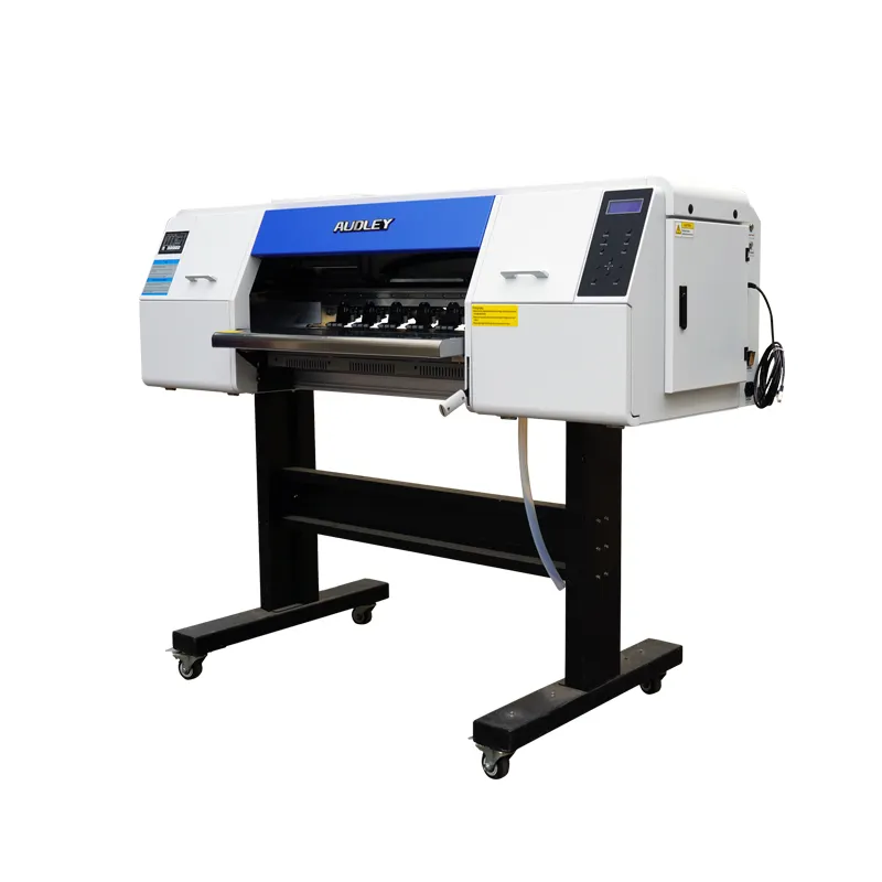 AUDLEYデジタルプリンターdtfa1サイズi3200シェーカーdtfプリントプリンターでTシャツを印刷するための印刷機