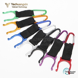 Wholesale Aluminum Alloy Carabiner Hook in Stock <b>Spring</b> Water Bottle <b>Clip</b> for Outdoor Camping & Hiking Promotion Gift - Product Image 2
